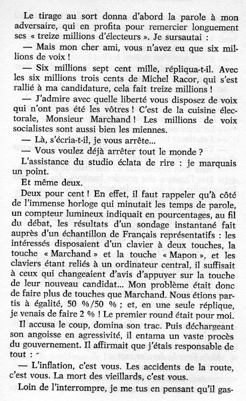 Mémoires d'un futur président - Le débat du second tour