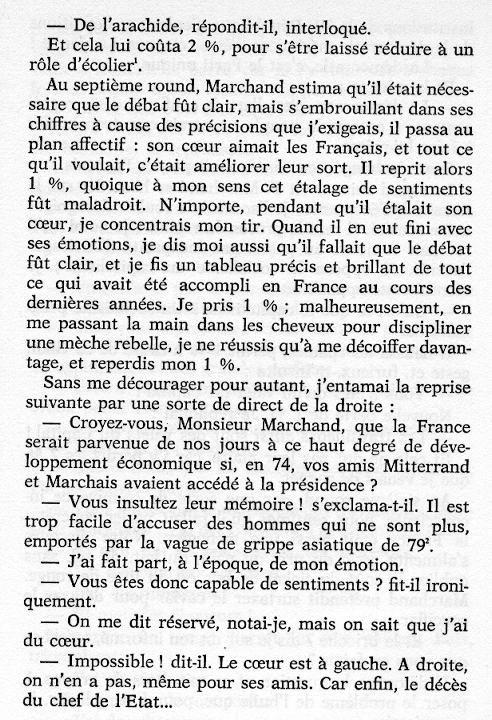 Mémoires d'un futur président - Le débat du second tour