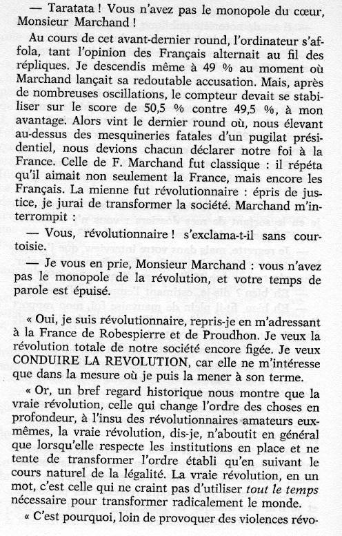 Mémoires d'un futur président - Le débat du second tour