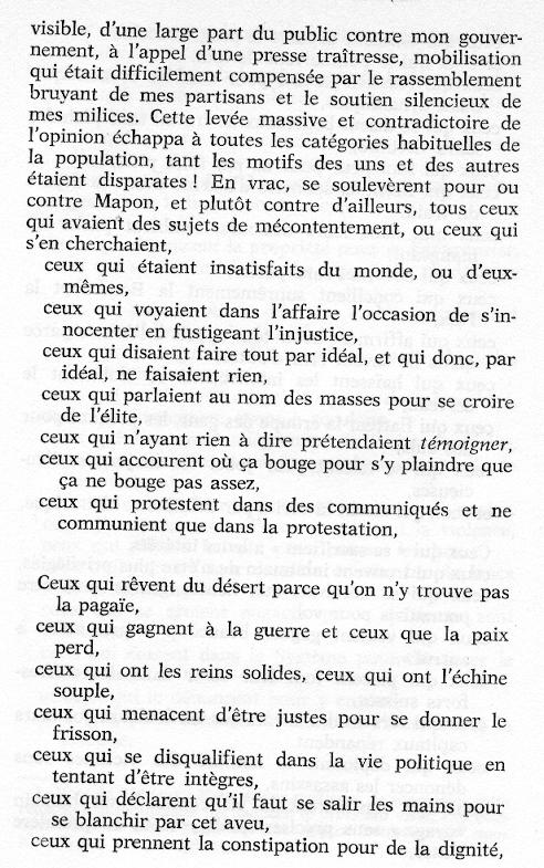 Mémoires d'un futur président - Sale affaire et grand scandale