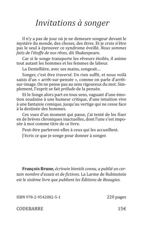 La Larme de Rubinstein